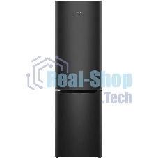 Холодильник Atlant XM 6624-159 черный двухкамерный 228/119л морозилка снизу