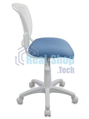 Кресло Бюрократ CH-W296NX/26-24 белый, сетка, 120 кг