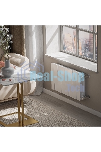 Радиатор биметаллический Royal Thermo PianoForte 300 белый - 8 секц.