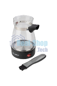 Турка электрическая ENERGY EN-297 стекло, 0,4 л, 600 Вт