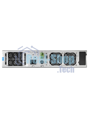Источник бесперебойного питания ExeGate PowerExpert ULS-2000.LCD.AVR.C13.USB.RS232.SNMP.2U / 2000 ВА / 2000 Вт / 6 x IEC 320 C13