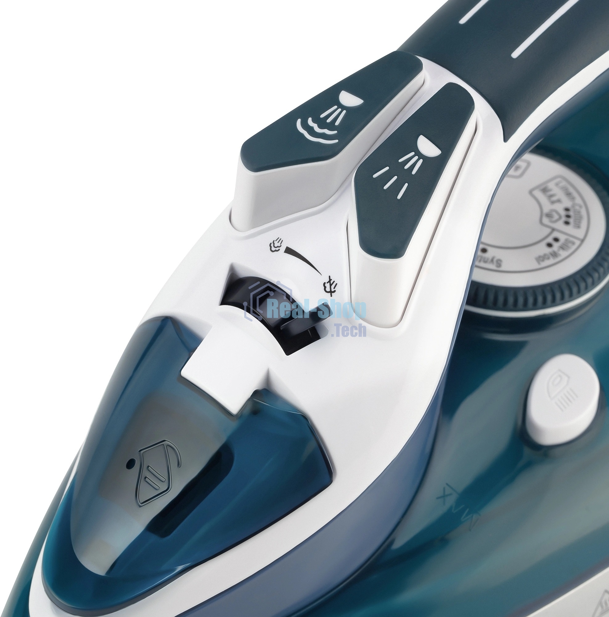 Утюг Vitek VT-8306 2400Вт белый/зеленый