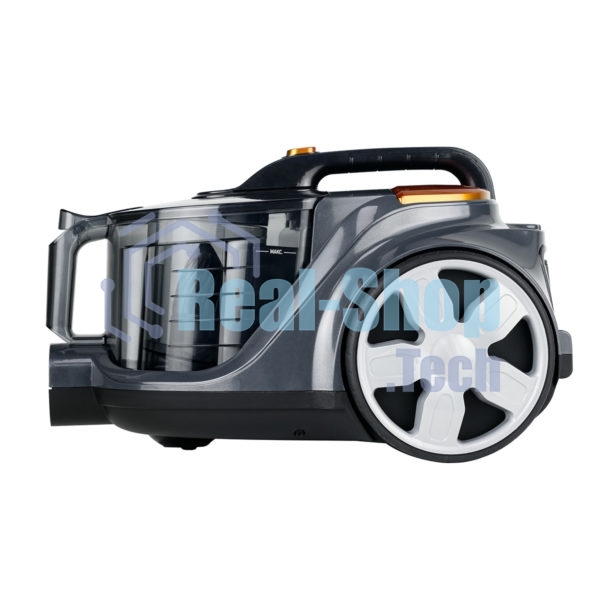 Пылесос Centek CT-2544 серый/бронзовый, 450/2400 Вт, уборка сухая, пылесборнмк контейнер, 3 л