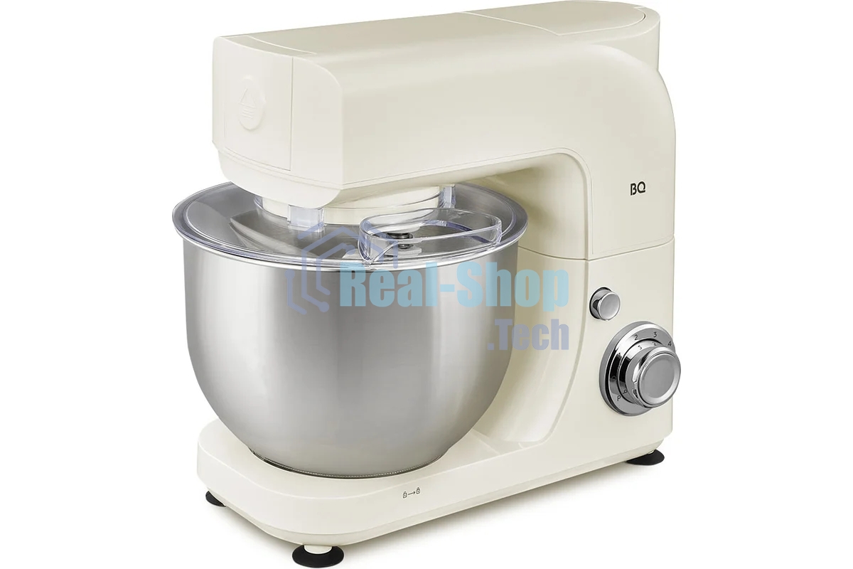 Планетарный миксер BQ MX520 Ivory Макс. мощность 1600 Вт 6 скоростей + импульсный режим