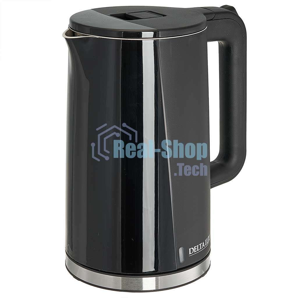 Чайник электрический Delta Lux DE-1011 черный