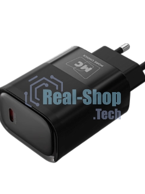 Сетевое зарядное устройство MORE CHOICE (4620202553515) NC68 1Type-C 3.0A PD 35W, черный
