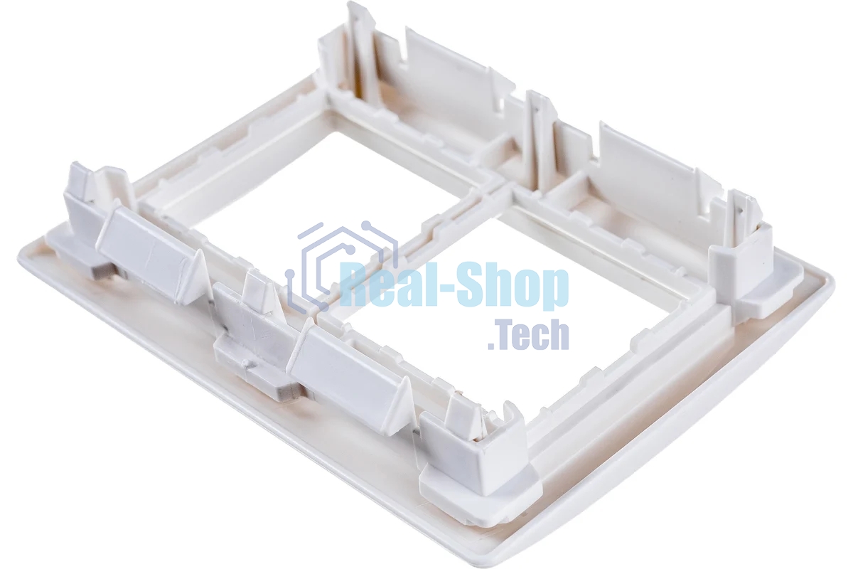Рамка 4 мод. Праймер с суппортом 75 мм бел. ИЭК CKK-40D-RSU4-075-K01