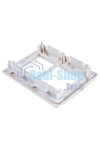 Рамка 4 мод. Праймер с суппортом 75 мм бел. ИЭК CKK-40D-RSU4-075-K01