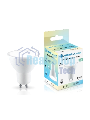 Лампа светодиодная	Ambrella light 180904 LED MR16 9W IC GU10 4000K 175-265V