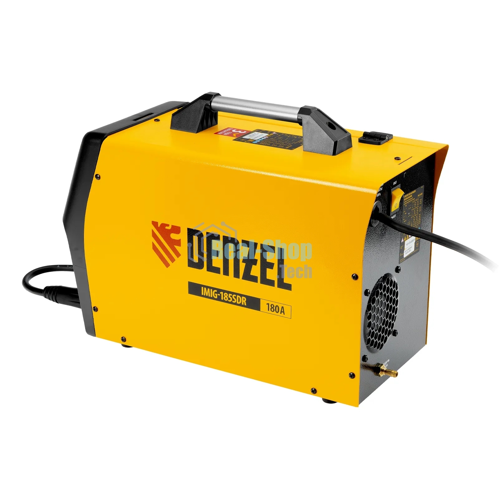 Аппарат инвертор. полуавтомат. cварки Denzel IMIG-185SDR, 180 А, ПВ 60%, катушка 5 кг