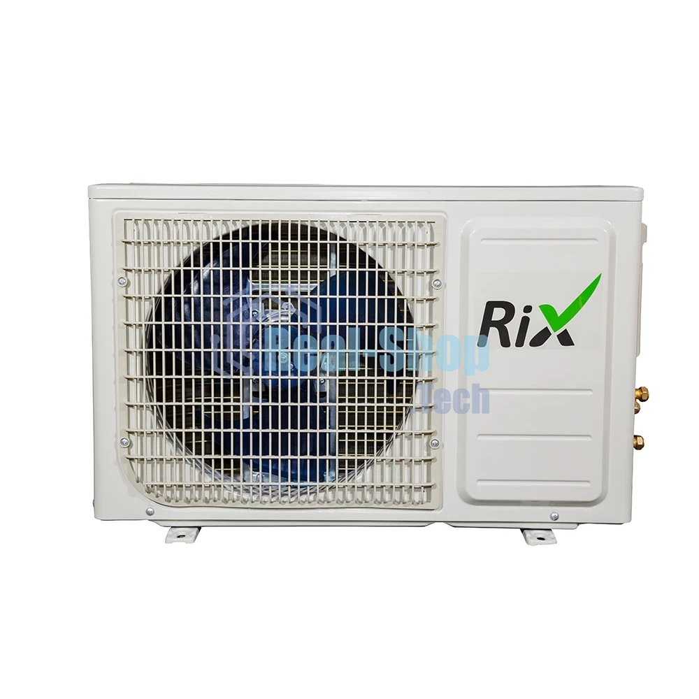 Кондиционер сплит-система настенного типа RIX LITE I/O-W24MB 24000 BTU, 70 м², 26/41 дБ, охлаждение, обогрев, осушение, белый