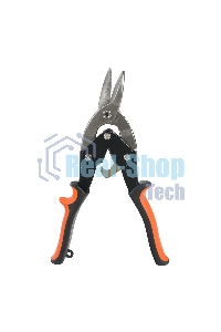 Ножницы по металлу PATRIOT ASP-250L, левый рез, CRV, двухкомпонентные рукоятки, 250мм