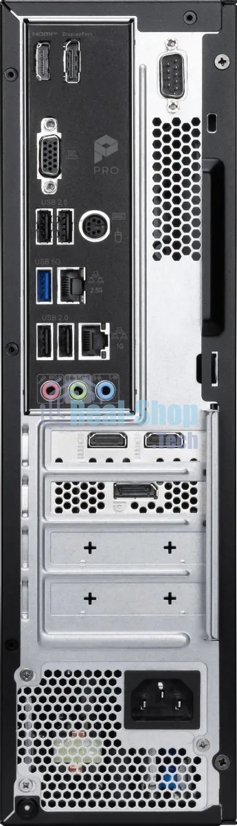 Мини ПК MSI Pro DP80 A14G-007BRU i5 14400 (2.5) Graphics CR без ОС 2xGbitEth WiFi BT 120W черный (936-B20821-013)