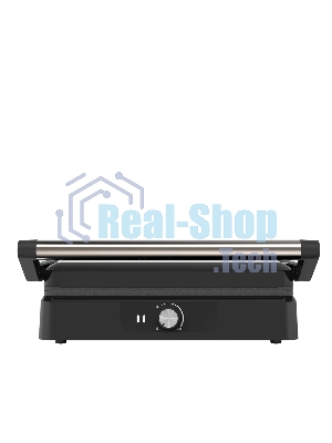 Гриль электрический Topdevice EG1/2200 Вт/0-240 °C/раскрытие на 180 °C/несъемные панели/черно-серебристый (TDSEG001_BK)