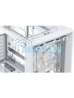 Корпус Corsair Frame 4000D RS White, Midi-Tower, белый, 3 x 120 мм