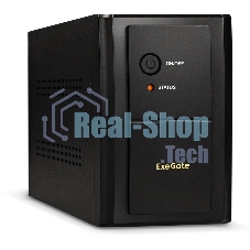 Источник бесперебойного питания ExeGate SpecialPro UNB-1000.LED.AVR.C13.RJ.USB / 1000 ВА / 650 Вт / 6 x IEC 320 C13