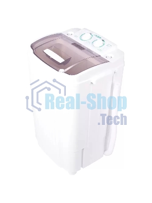 Стиральная машина Славда WS-30ET белый загрузка вертикальная 3 кг, 0 об/мин, класс А