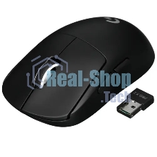 Мышь беспроводная Logitech G PRO X SUPERLIGHT 2 черный, 32000 dpi, радиоканал, USB, кнопки - 5