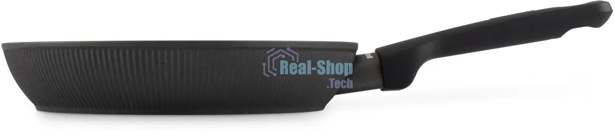 Сковорода Rondell Shell RDA-1926 круглая 26 см, покрытие: Xylan Plus ручка несъемная (без крышки) темно-серый