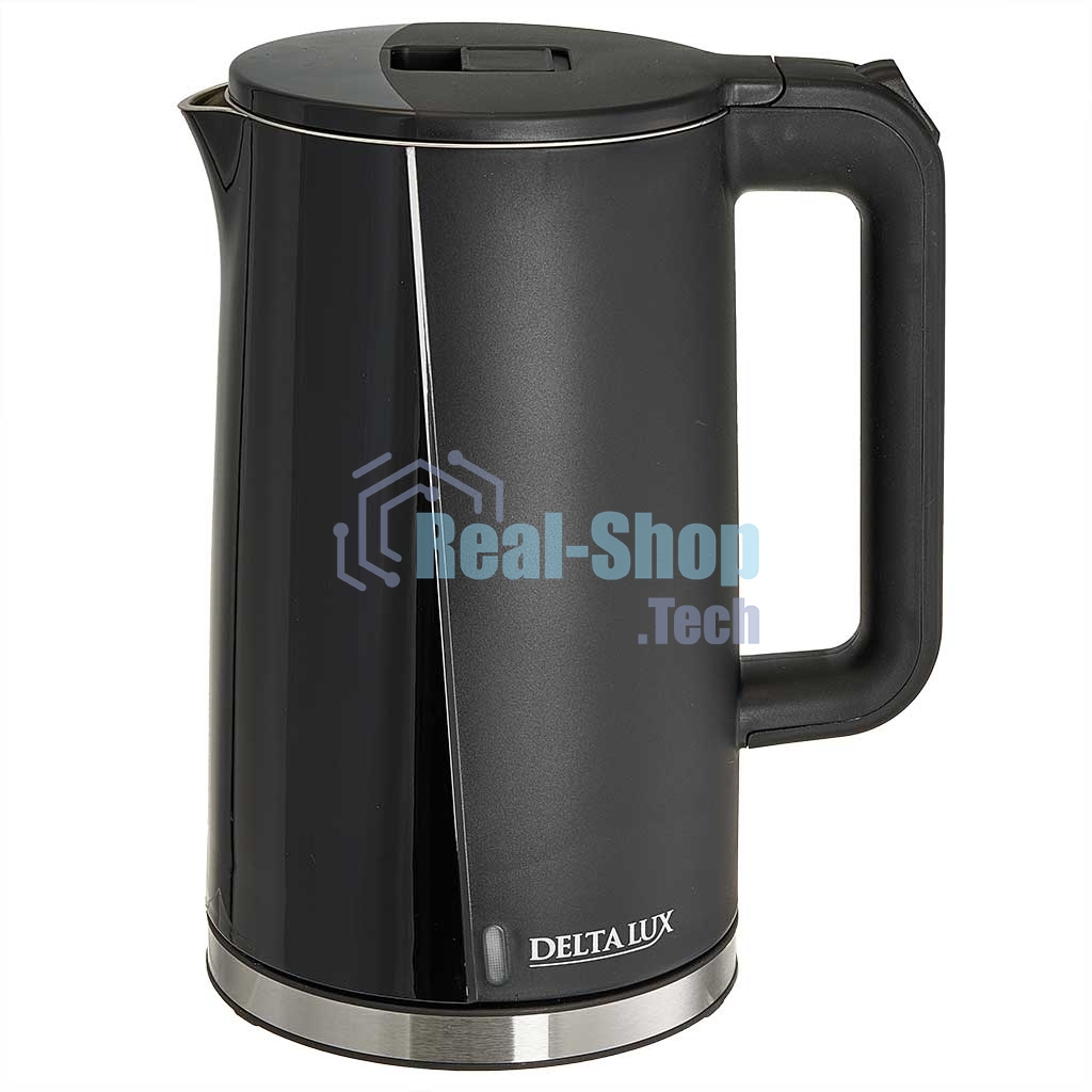 Чайник электрический Delta Lux DE-1011 черный