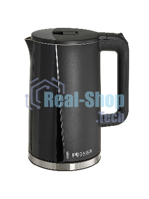 Чайник электрический Delta Lux DE-1011 черный
