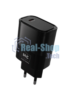 Сетевое зарядное устройство MORE CHOICE (4620202553515) NC68 1Type-C 3.0A PD 35W, черный