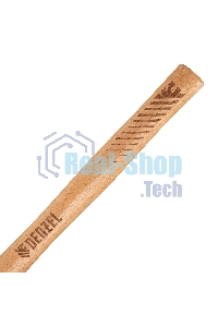 Молоток слесарный Denzel 200 г, кованый квадратный боек, буковая рукоятка