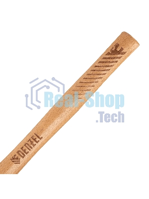 Молоток слесарный Denzel 200 г, кованый квадратный боек, буковая рукоятка