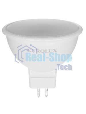 Лампа светодиодная EUROLUX LL-E-MR16-7W-230-2,7K-GU5.3