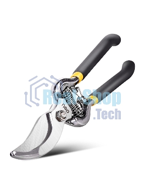 Секатор Deli DL2778 Размер 210 мм. Макс диаметр резки 10 мм. Сталь 55С. Термообработанная поверхность. Ручка из ПВХ.