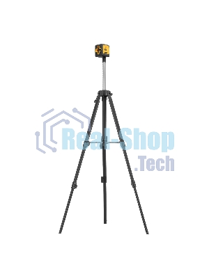 Лазерный уровень Denzel DQB-T, 30 м, зеленый луч, батарейки, штатив