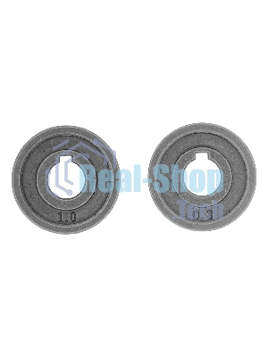 Подающий ролик Denzel зубчатый профиль под флюсовую проволоку 0,8-1мм, 2 шт