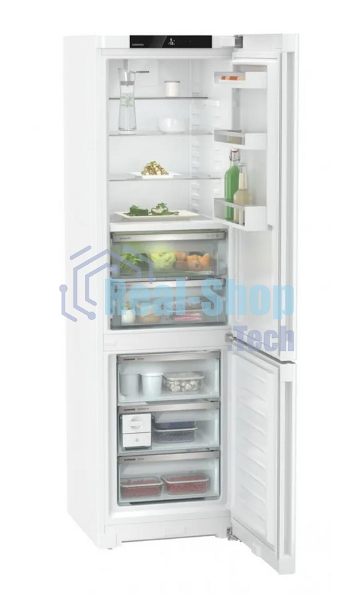 Холодильник Liebherr CBNC 5723-22 001 белый двухкамерный 255/94л морозилка снизу