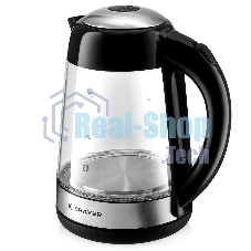 Чайник электрический BRAYER BR1012BK, 2200 Вт, 1,7 л
