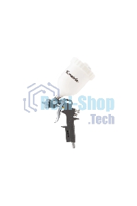 Набор пневмоинструмента Matrix, 5 предметов, быстросъемное соед. краскорасп. с верхним бачком