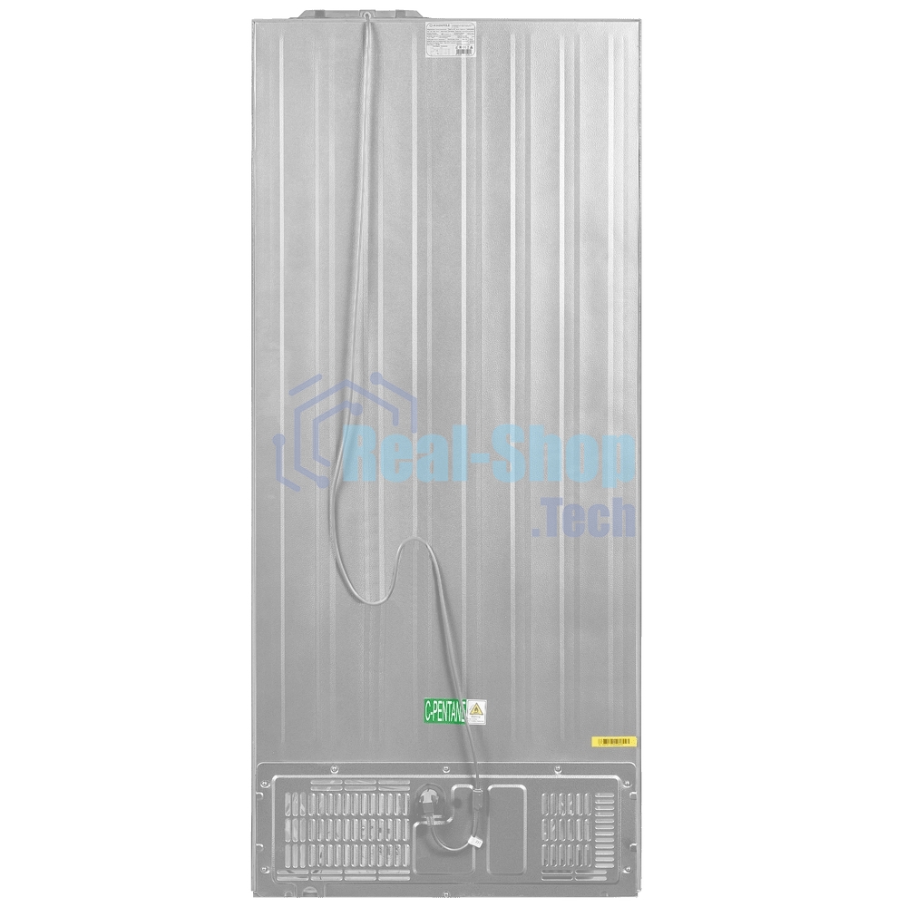 Холодильник Maunfeld MFF183NFWE белый трехкамерный инвертор 270/135л морозилка снизу, Total NoFrost, Side by Side