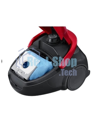 Пылесос Samsung VC20M253AWR красный, 460/2000 Вт, уборка сухая, пылесборник мешок 2.5 л