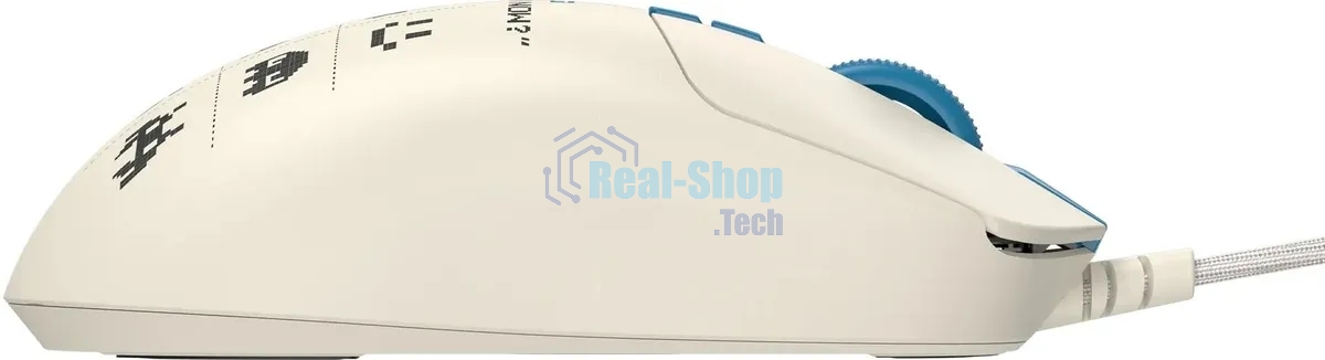 Мышь проводная A4Tech Bloody W72 Ultra Pixels Blue рисунок/бежевый/голубой, 20000 dpi, USB, кнопки - 7