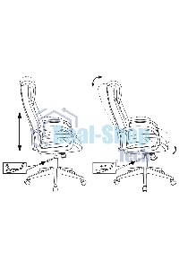 Кресло игровое Zombie 8 черный/красный, искусственная кожа, крестовина пластик