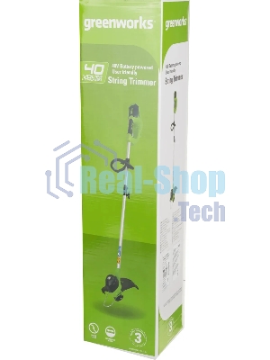 Триммер аккумуляторный GREENWORKS G40LT30, 40 В, 4 Ач без аккумулятора, без ЗУ