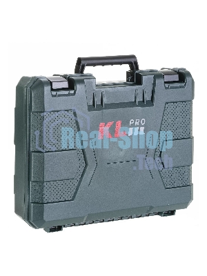 Профессиональный бесщеточный винтоверт аккумуляторный KLPRO KLDV18B-50 (18В, Li-ion-2шт, 5.0Ач, 180Нм, 2 скорости, подсветка,З/У,в кейсе)