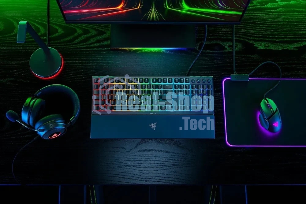 Клавиатура Razer Ornata V3 проводная, USB Type-A, чёрный (РУ раскладка)