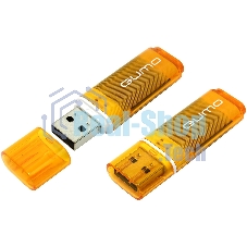 Флешка USB QUMO 32 Gb USB 2.0 Optiva 01 оранжевый корпус оранжевый