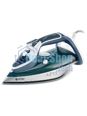 Утюг Vitek VT-8306 2400Вт белый/зеленый