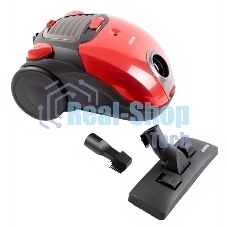 Пылесос Centek CT-2511 красный, 400/2000 Вт, уборка сухая, пылесборник мешок, 2 л