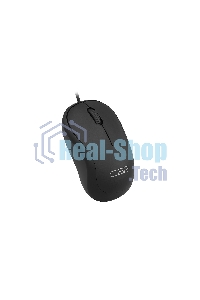 Мышь проводная CBR CM 106 черный, 1000 dpi, USB, кнопки - 3