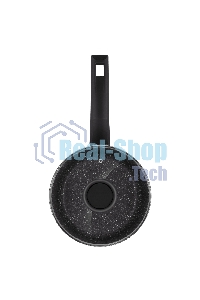 Ковш Maunfeld Galaxite MF18GLX01SP из литого алюминия со стеклянной крышкой, 18 см, 1,6 л