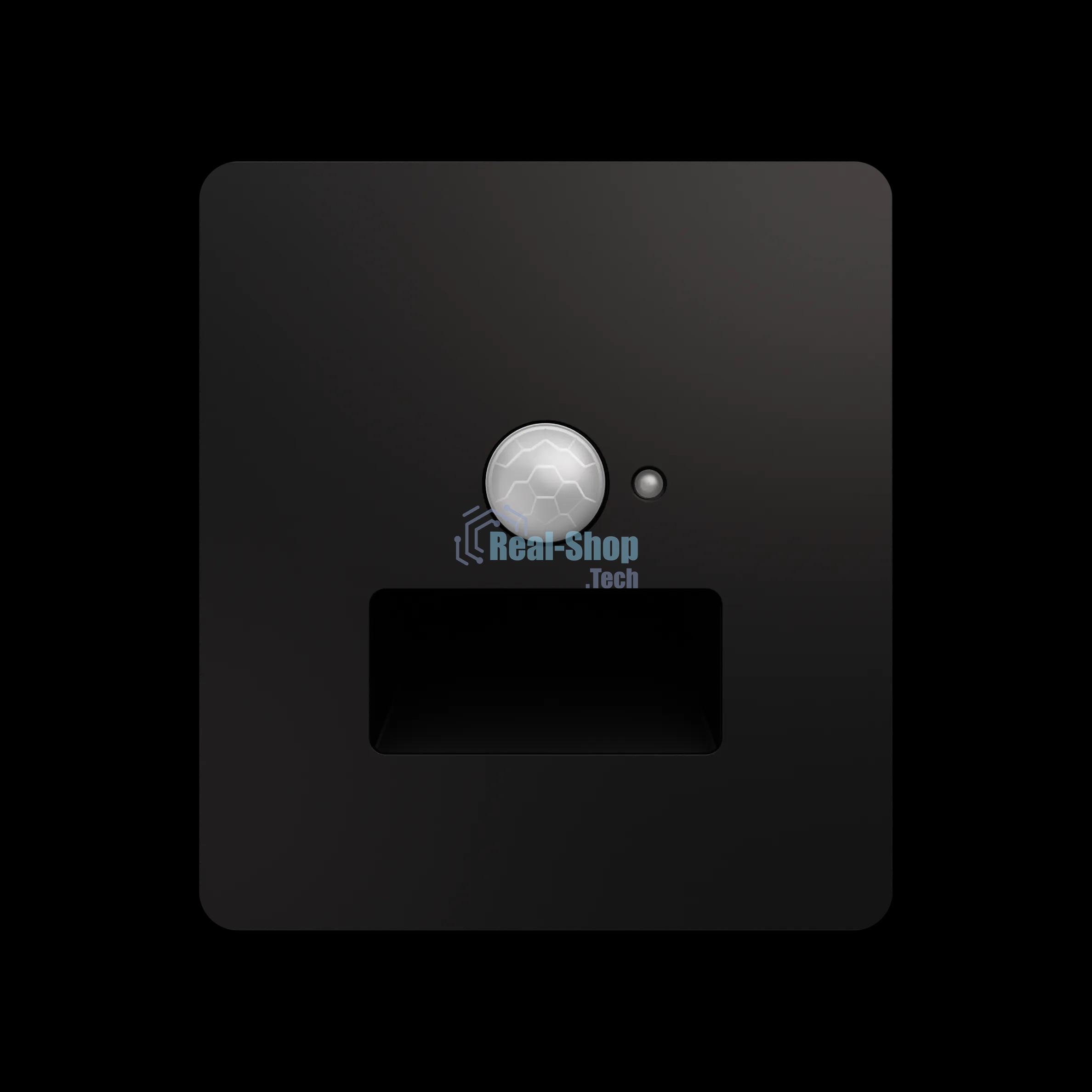 Подсветка настенная Kranz ROUND для ног с/у оникс