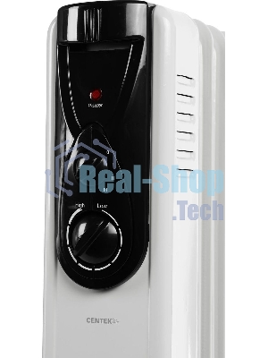 Обогреватель масляный Centek CT-6200 (7 секций) белый, 700/1000/1500 Вт, 15 м2, термостат