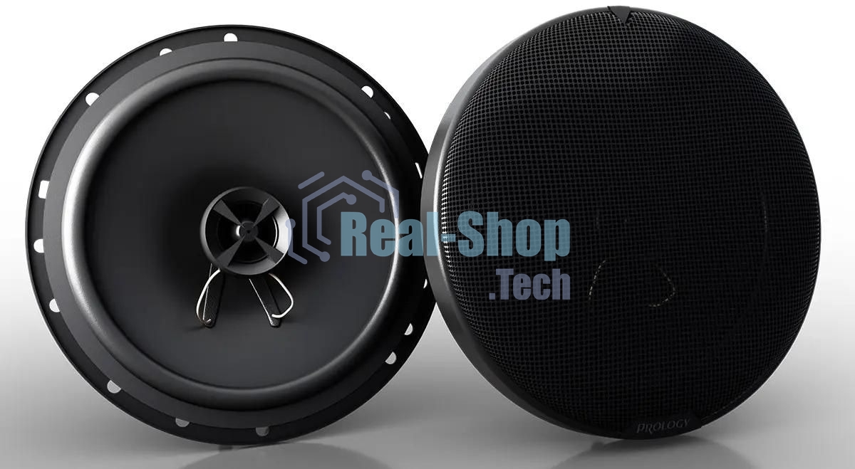 Колонки автомобильные Prology CX-165 140Вт 89дБ 4Ом 16см (6.5дюйм) (ком.:2кол.) коаксиальные двухполосные